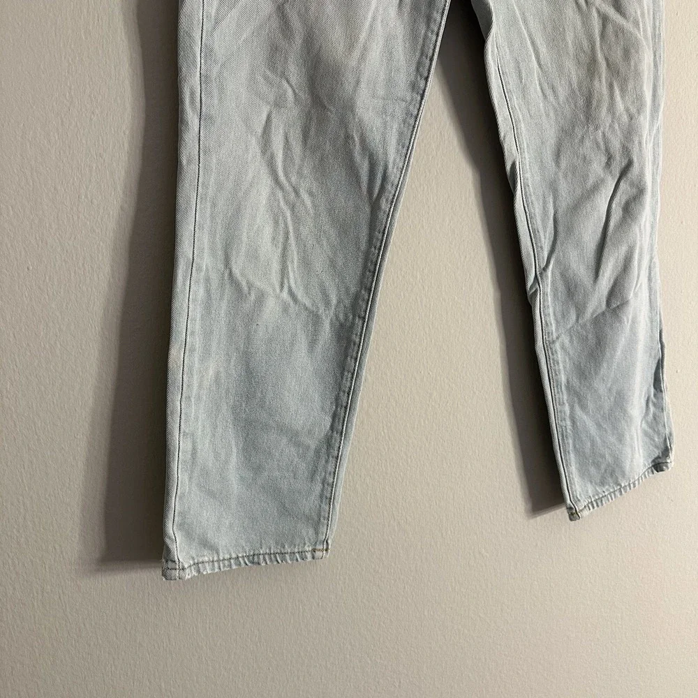 Vans‎ Straight Leg Jeans Light Wash Women's 7 / 28 Blue Pants